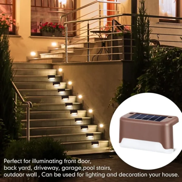 Stair solar light (outdoor)- 4pcs - Image 2