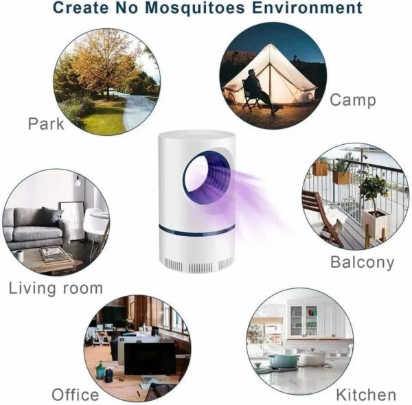 Plastic Mosquito Killer Lamp - Image 4