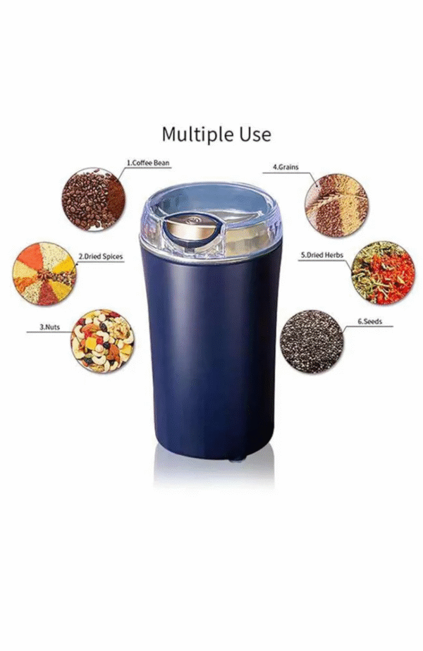Stainless Steel Electric Coffee Grinder - Image 2