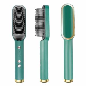 Hair Straightener Comb Brush