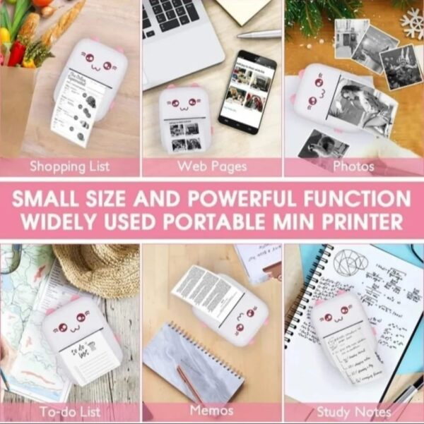 Portable Mini Printer - Image 5